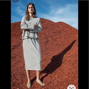 COPY - SVILU Stripped Skirt